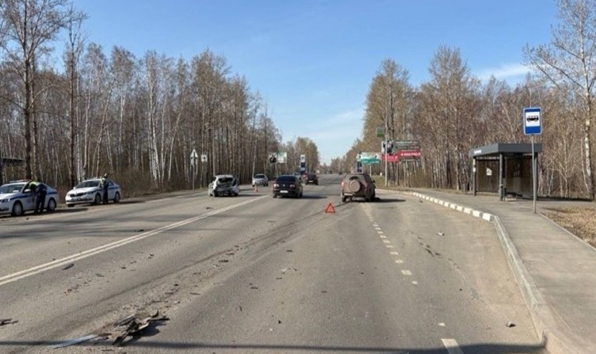Пьяная женщина за рулем Vortex Tingo влетела в Hyundai на Бродокалмакском тракте
