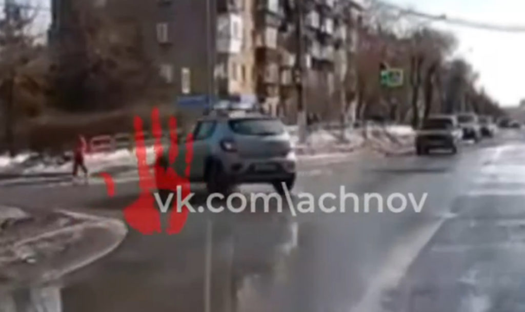 Пожилой водитель не пропустил пешехода