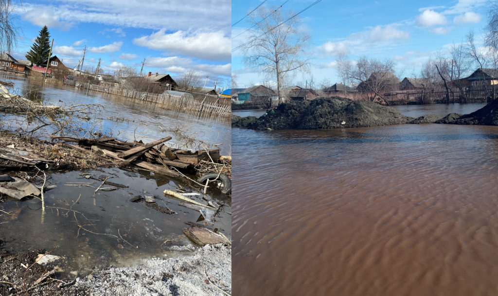 Улицы, как реки! Жители Верхнего Уфалея делятся фотографиями потопа в городе
