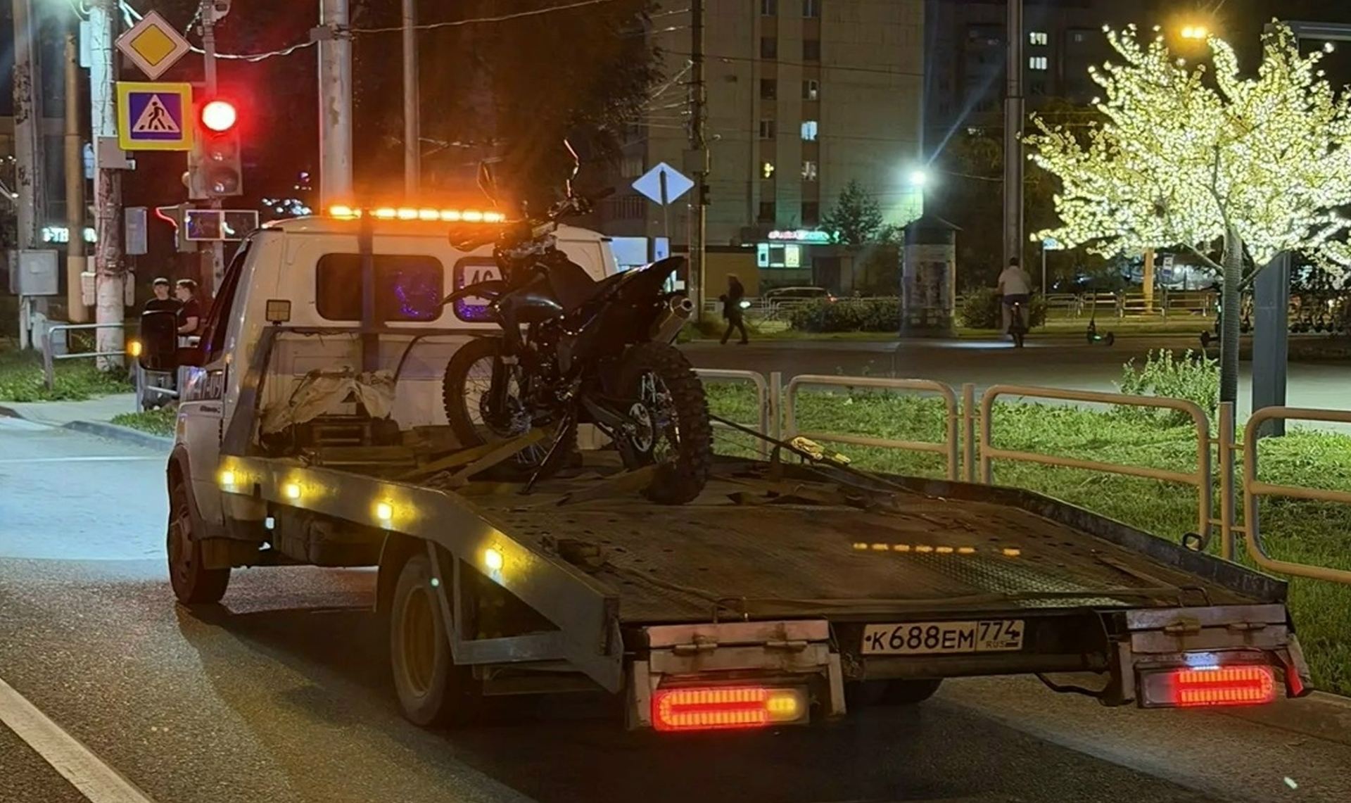В Магнитогорске 15-летний подросток задержан за езду на питбайке