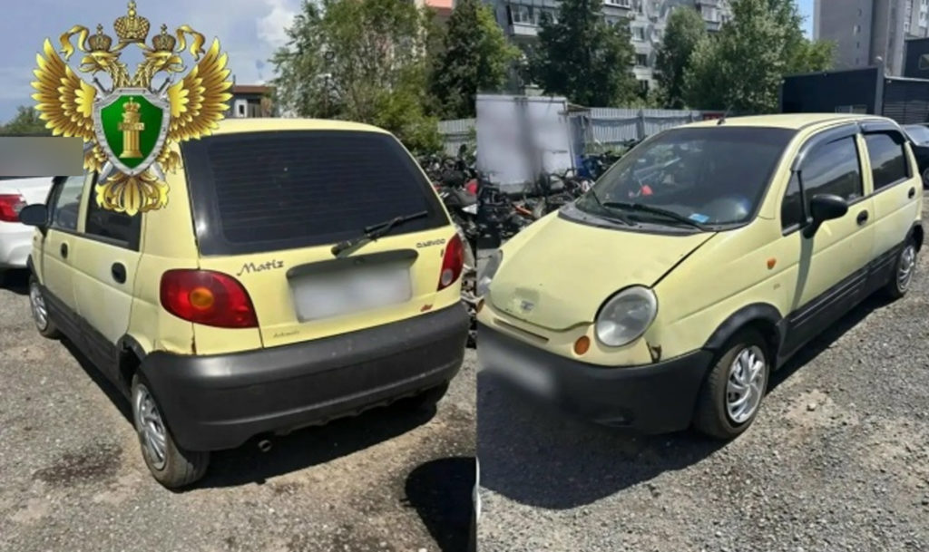 В Челябинске у пьяной водительницы конфисковали автомобиль «Daewoo Matiz»
