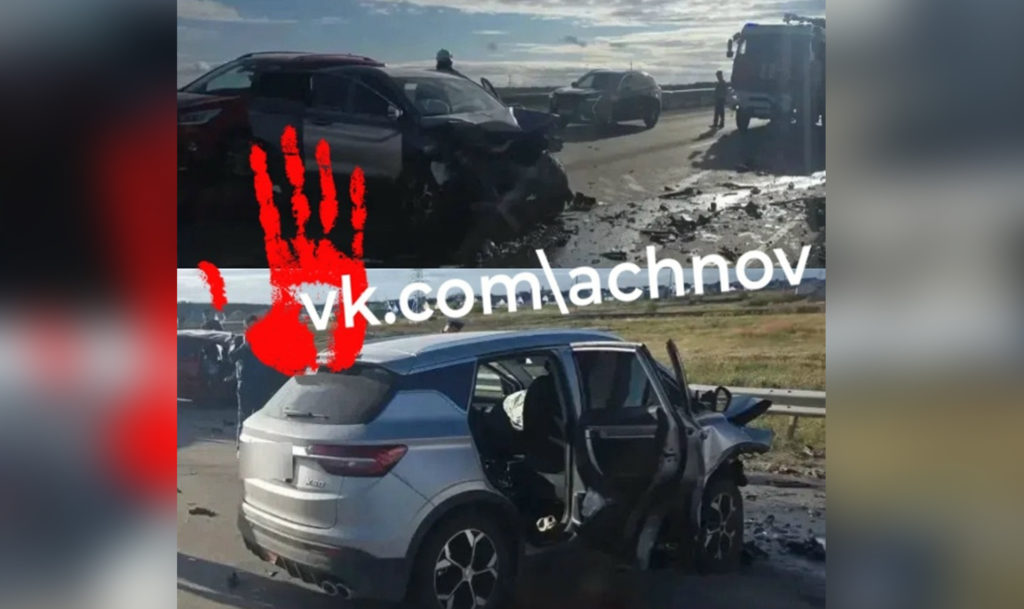 Жуткая авария на границе с Магнитогорском унесла жизни двоих человек
