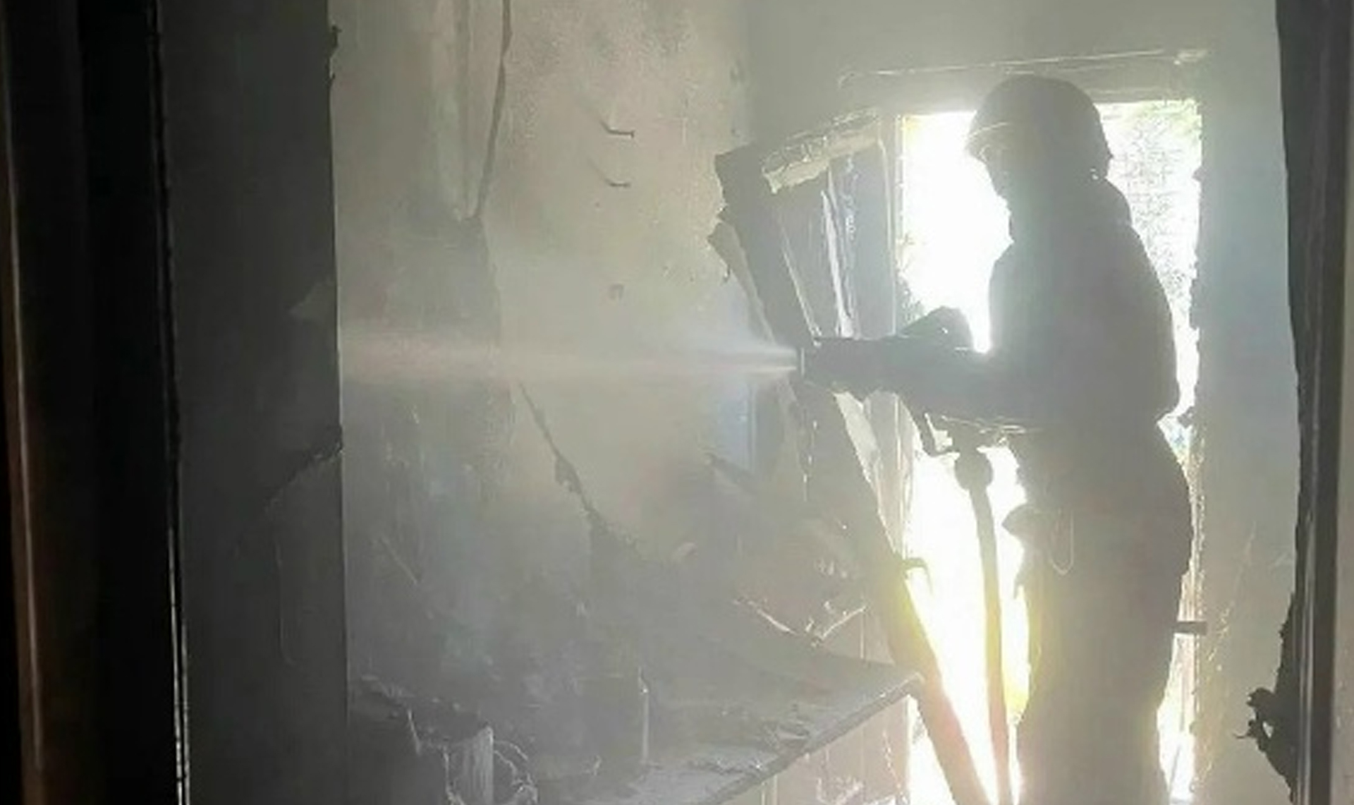 Попытка справиться с огнем своими силами привела к ожогам