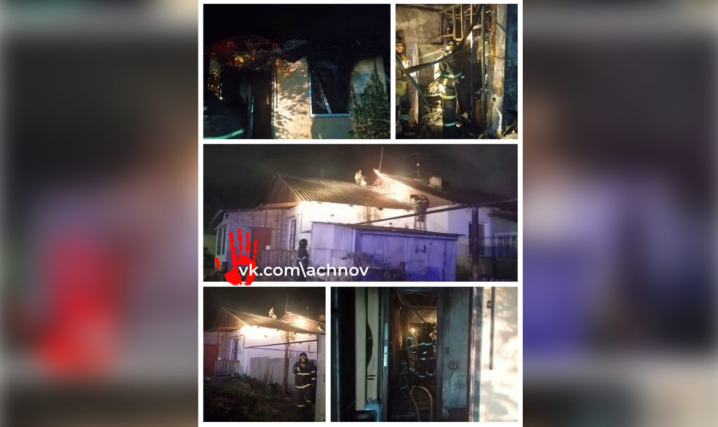 В Старокамышинске из-за короткого замыкания обогревателя сгорела квартира
